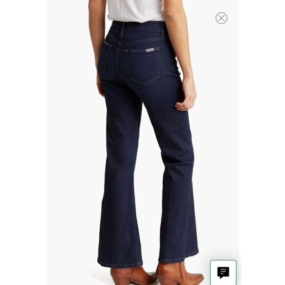 Joe's Jeans High Rise Flare Dark Wash Women's Size 31 - Picture 2 of 16